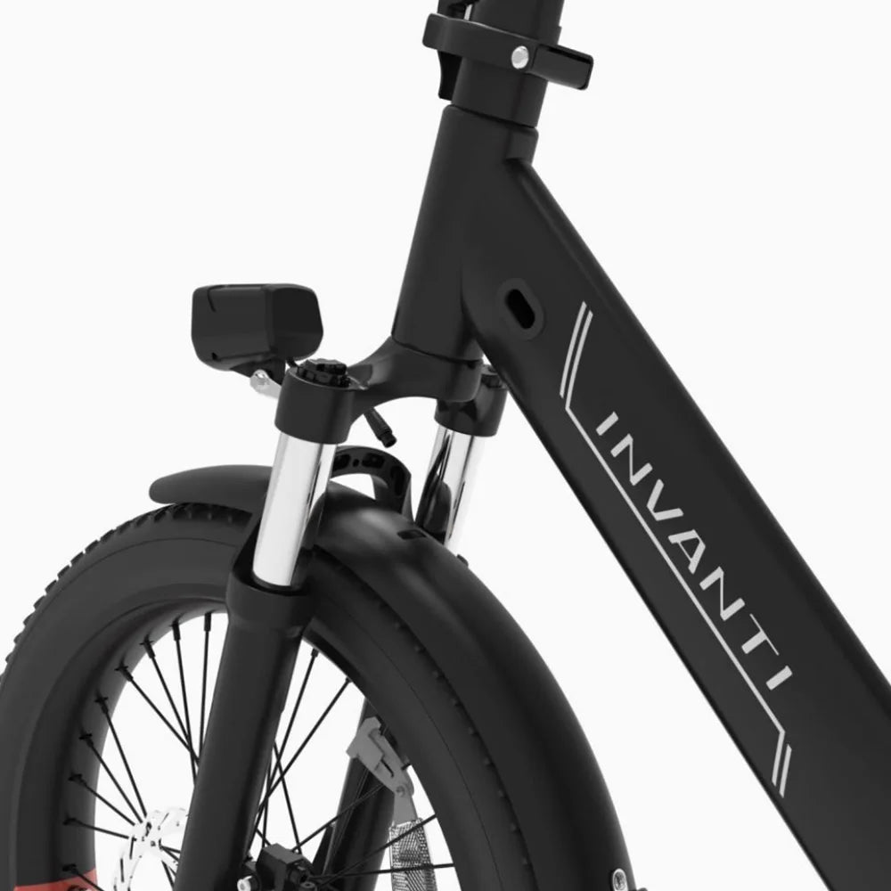 INVANTI TIDE2 20" Folding Electric Bike 500W Motor 48V 10.4Ah Battery