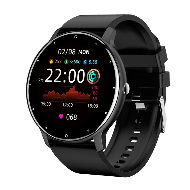 ZL02 Men Smart Watch Full Touch Screen Sport Fitness Tracker IP68 Waterproof Bluetooth Call Smartwatch for Xiaomi Men Women 2025