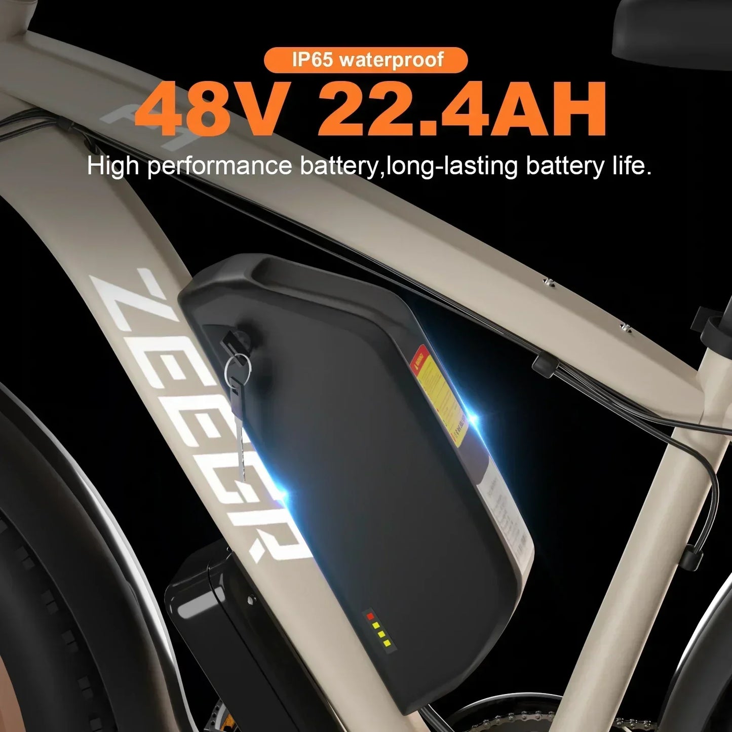 Electric bike F1 2000w Dual Motor 48V 22AH battery Adult Electric Bicycle 26inch tire Hydraulic brake Snow beach Mountain E bike