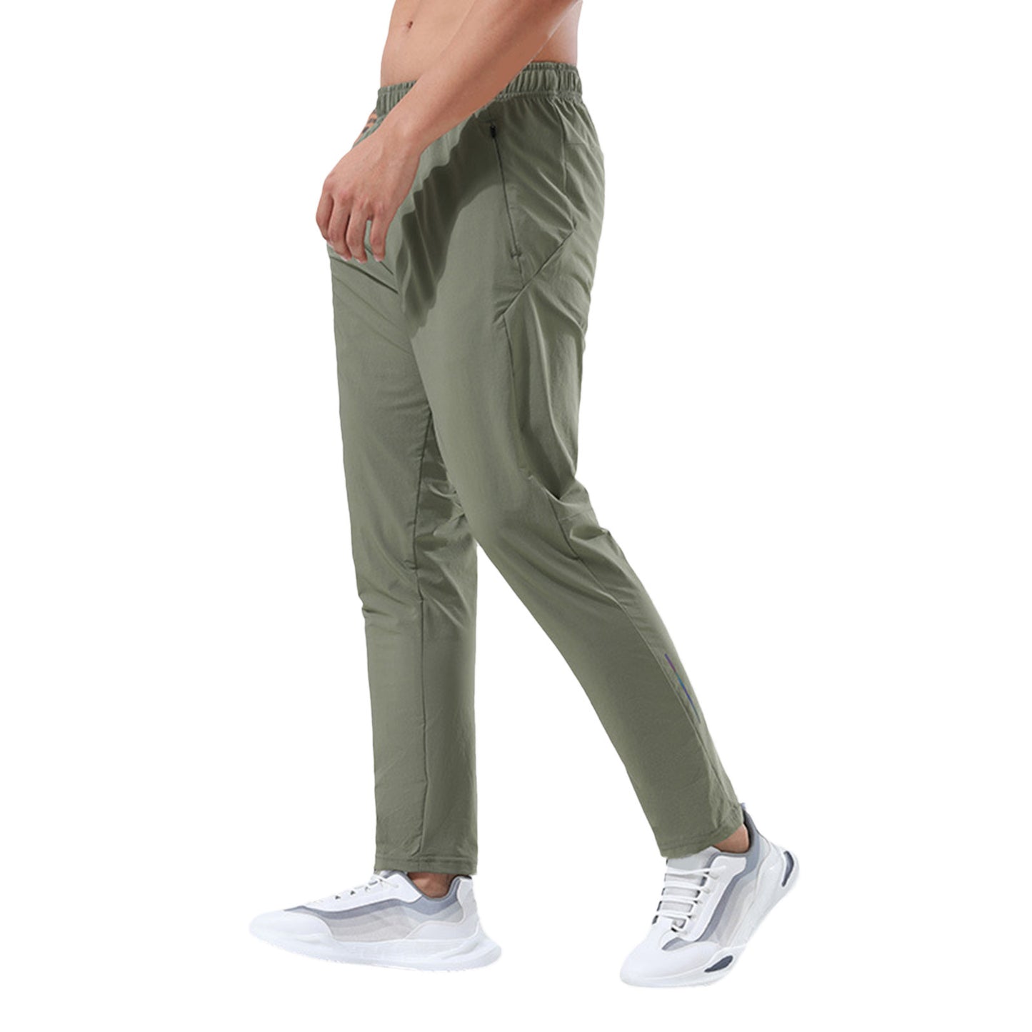 Loose Thin Ice Silk Outdoor Business Casual Pants For Men