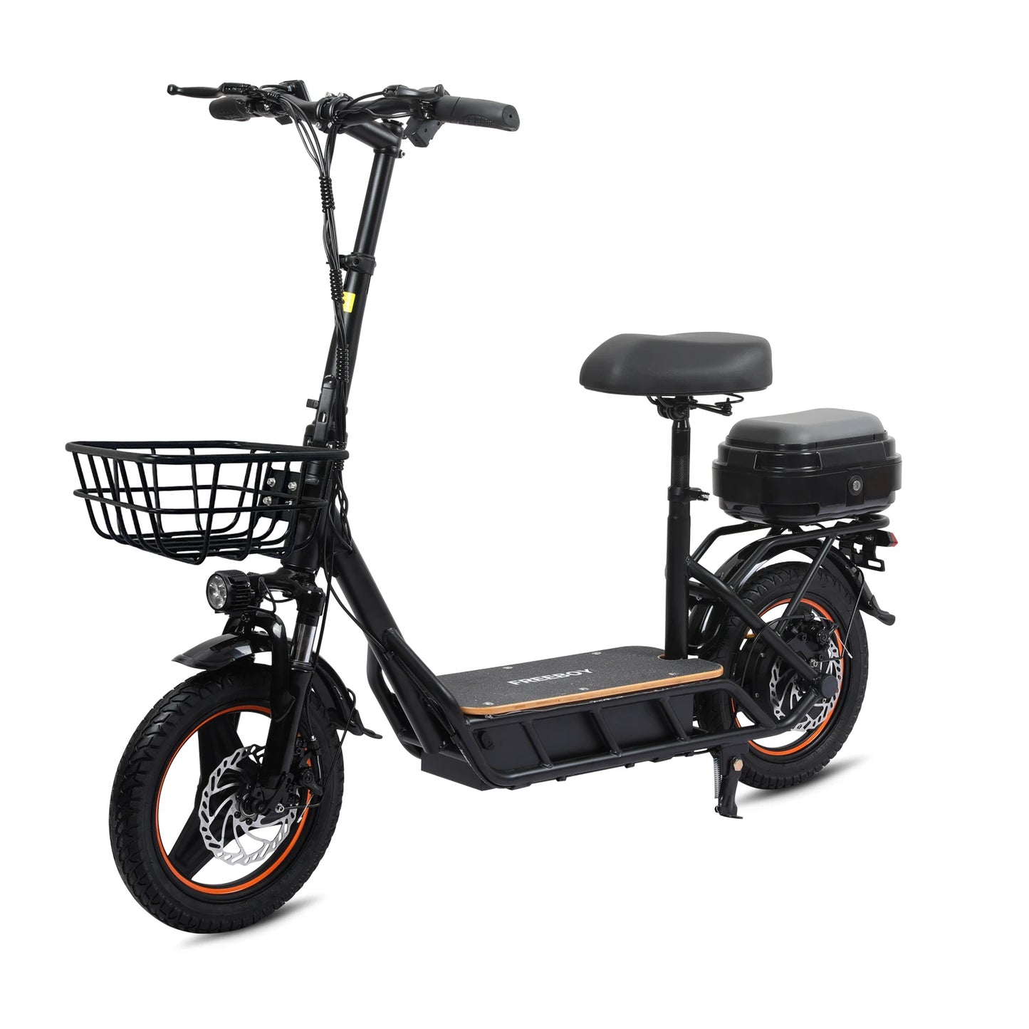 FREEBOY H14 ADULT ELECTRIC SCOOTER 750W MOTOR 48V 18AH FOLDING ELECTRIC SCOOTER 14 INCH TIRE CITY ELECTRIC SCOOTER