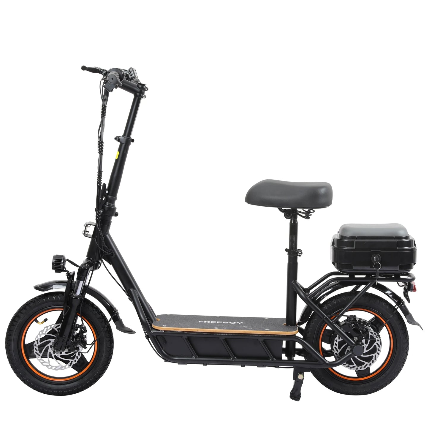 FREEBOY H14 ADULT ELECTRIC SCOOTER 750W MOTOR 48V 18AH FOLDING ELECTRIC SCOOTER 14 INCH TIRE CITY ELECTRIC SCOOTER