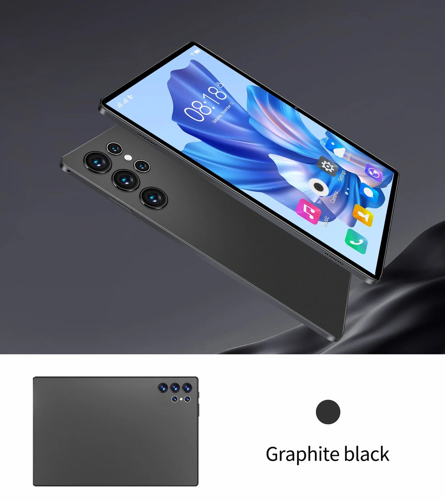 2025 New 10.1 Inch Android Tablet HD Display Octa Core 4GB RAM 64GB ROM Dual SIM WiFi Bluetooth Google Play Tablet PC