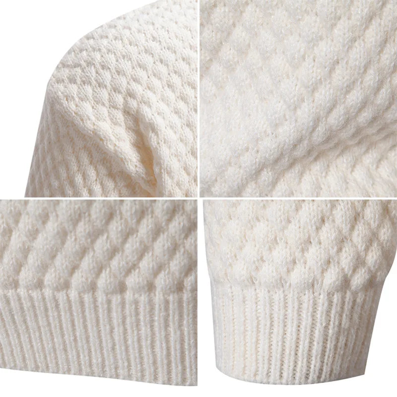 2025 Autumn Winter Turtleneck Sweater Men