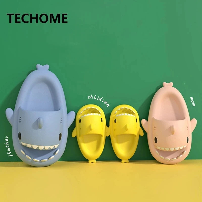 Summer Shark Slippers Women