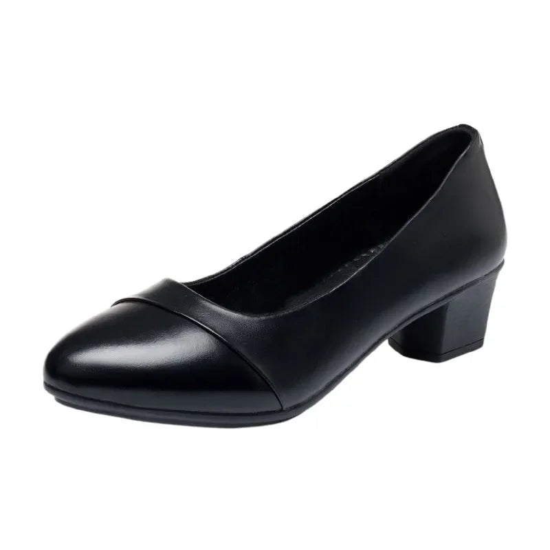 Mid Heel Lady Pumps