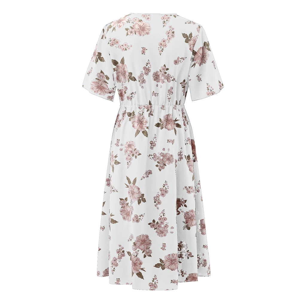 Floral Oversized Long Dress
