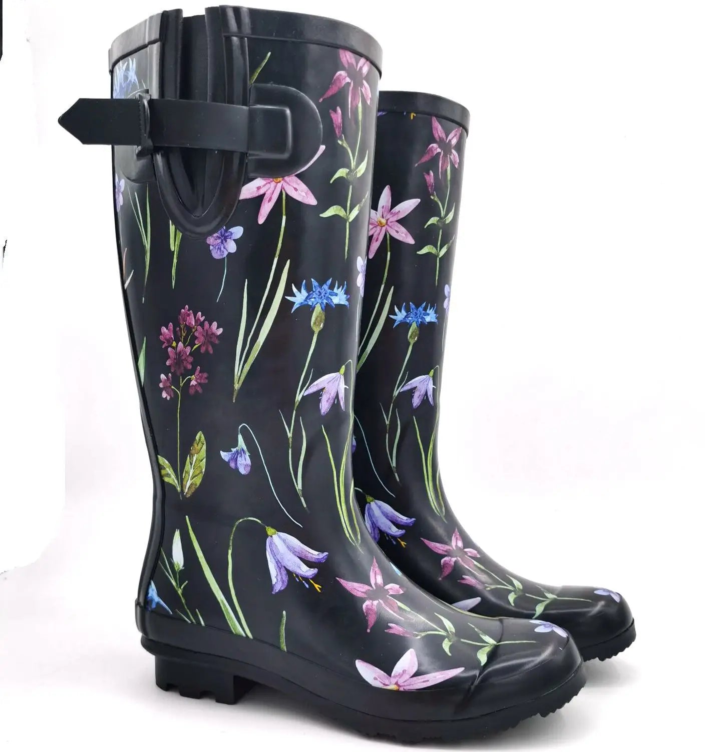 Fashionable Women's High Tube Rain Boots,