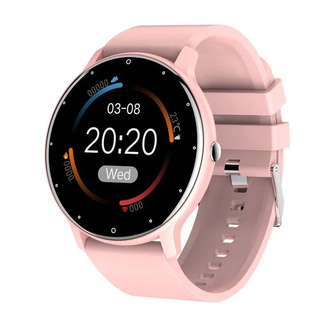 ZL02 Men Smart Watch Full Touch Screen Sport Fitness Tracker IP68 Waterproof Bluetooth Call Smartwatch for Xiaomi Men Women 2025