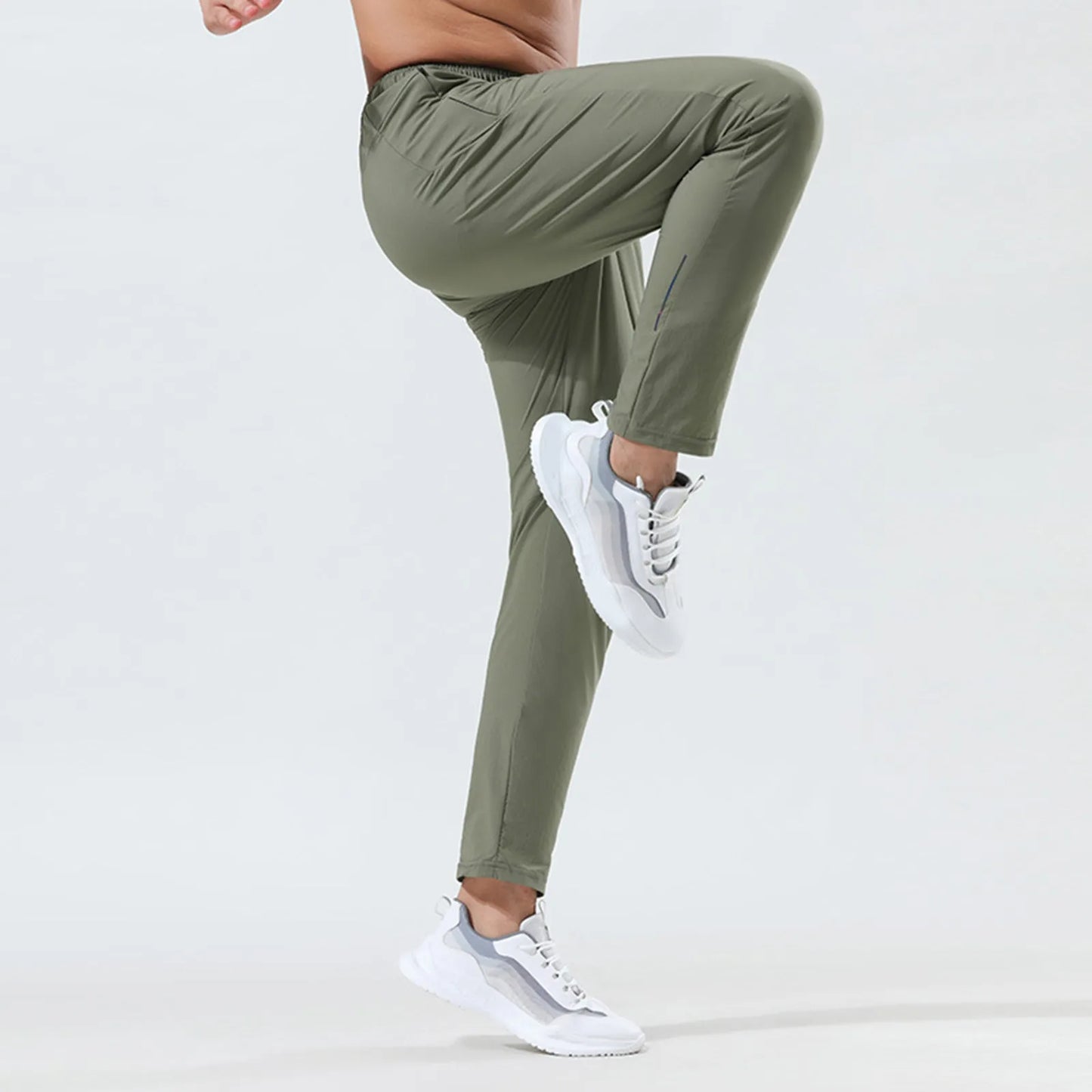 Loose Thin Ice Silk Outdoor Business Casual Pants For Men