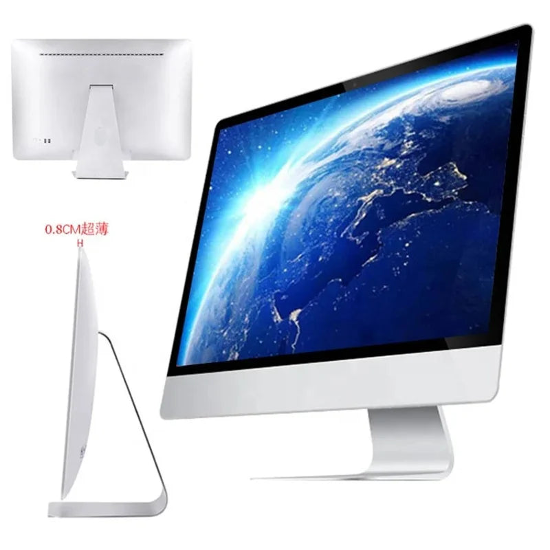 18.5\" All-In-One PC Desktop Computer Touch Core I3 I5 I7 AIO SSD 128G 256G 512G DDR3 RAM For Business Gaming TN Panel EU AU