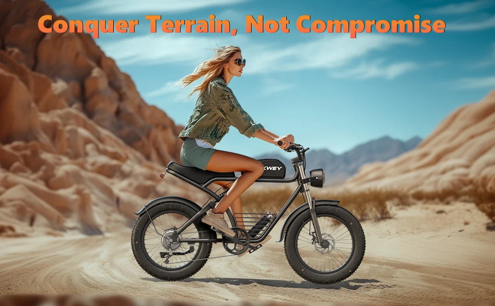 Kickwey K7 Adult Electric Bicycle 1500w 48V 23ah Mountain Electric Bike 20 Inch Fat Tire Outdoor Entertainment Off Road E Bike