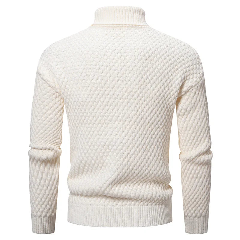 2025 Autumn Winter Turtleneck Sweater Men