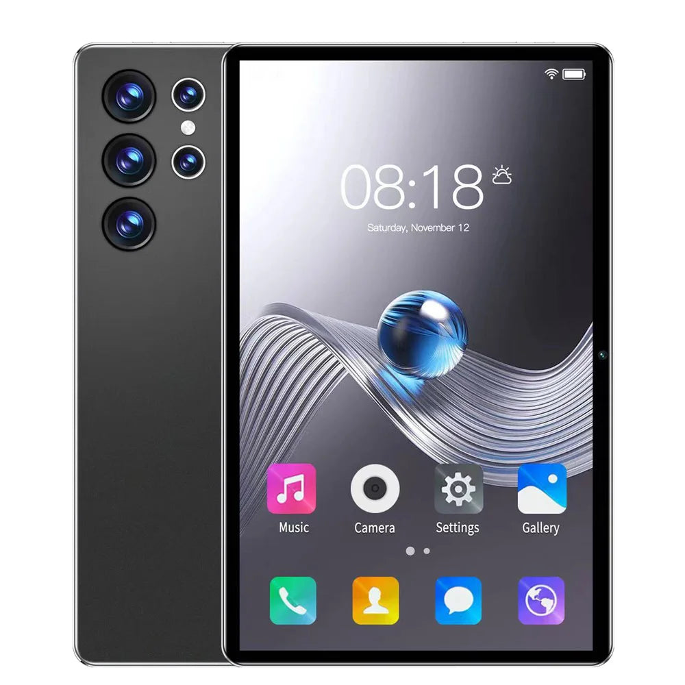 2025 New 10.1 Inch Android Tablet HD Display Octa Core 4GB RAM 64GB ROM Dual SIM WiFi Bluetooth Google Play Tablet PC