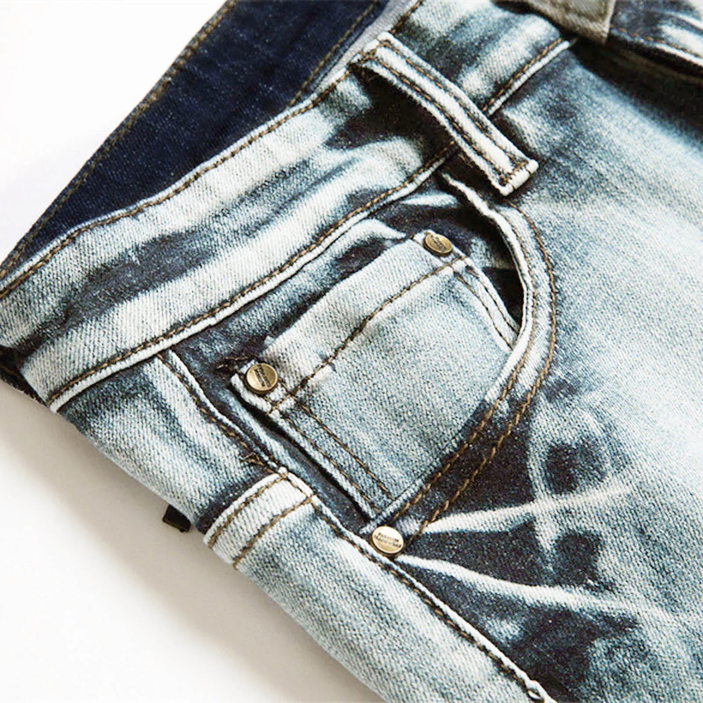 Designer Slim Skinny Jeans Casual Denim Pants For Men