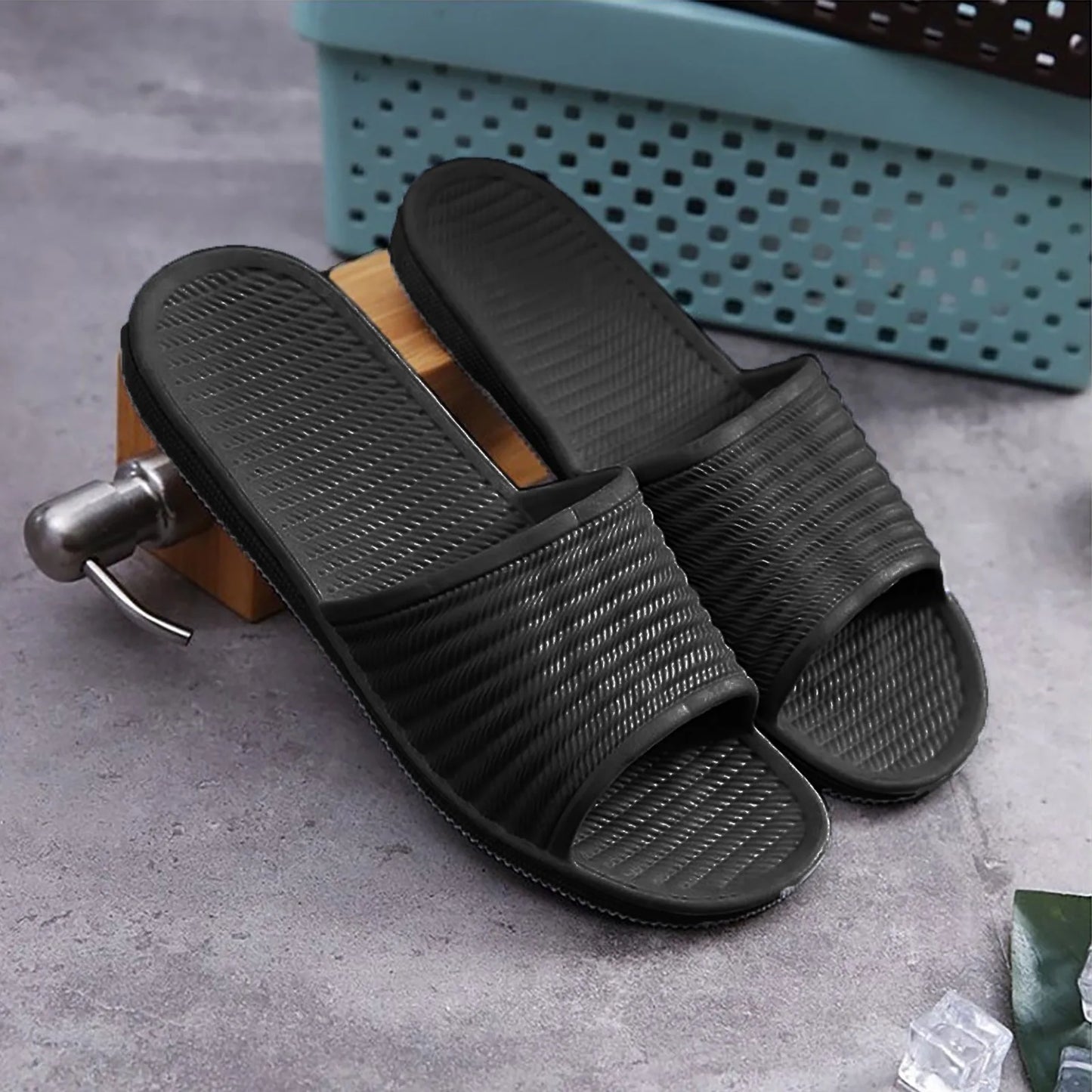 Summer Men Non-Slip EVA Bathroom Shoes