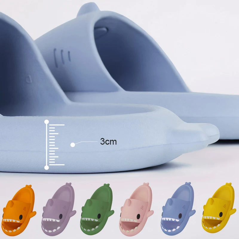 Summer Shark Slippers Women