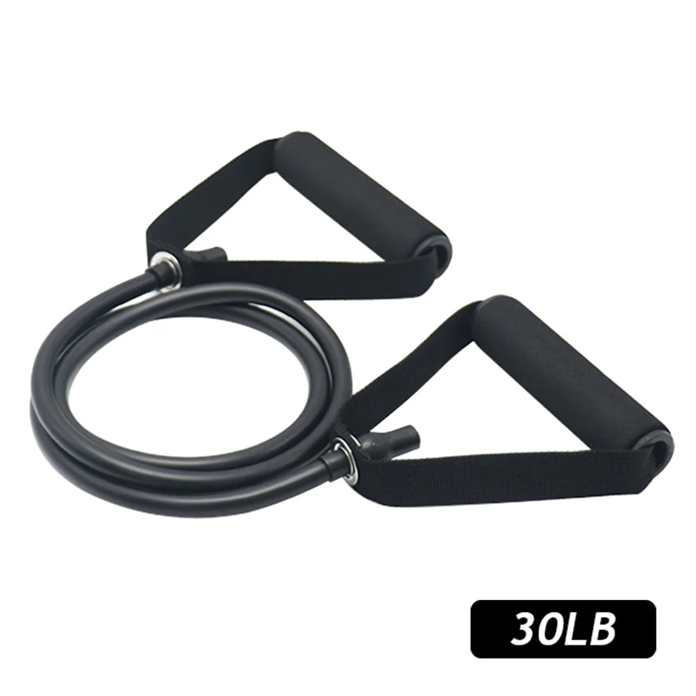 1.2M Yoga Pull Rope TPE Fitness Training Resistance Bands Fitness Gum Elastic Rubber Expander Workout Exercise Equipment Band