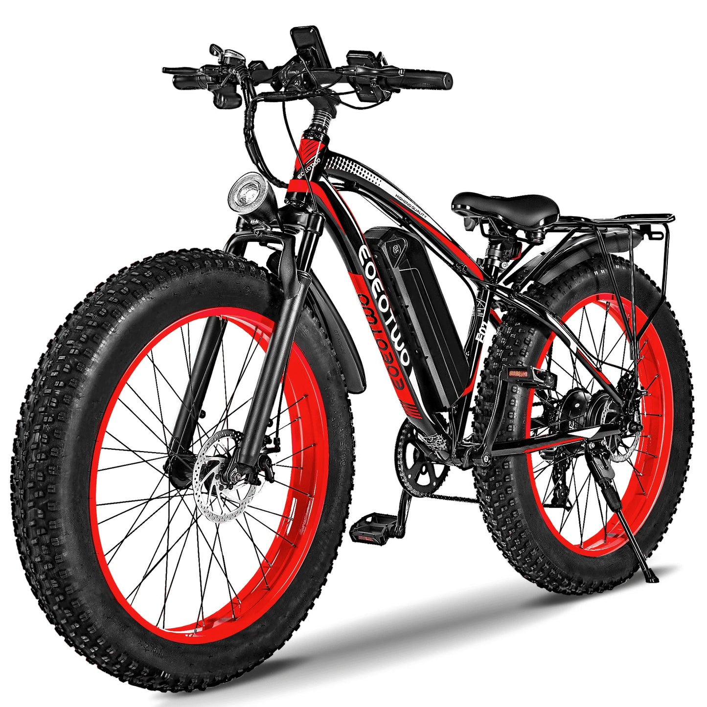 Electric Bike Adults 1500W Peak Motor 34Mph Electric Bicycle 26" Fat Tire Mountain Bike 60Mile Range 48V 15AH Electric Dirt Bike