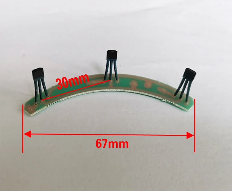 All Sensor on Motor with Board and Cable for Lithium Electric Bike/scooter/skateboard and Two Wheels Havor Board
