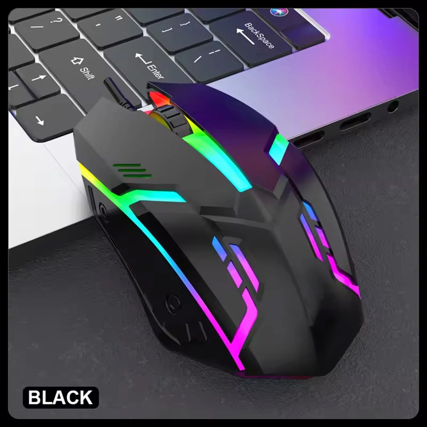 New English Arabic Numerals Wired Keyboard and Mouse Set Ergonomic For Both Gaming And Office Use Gaming Keyboard And Mouse