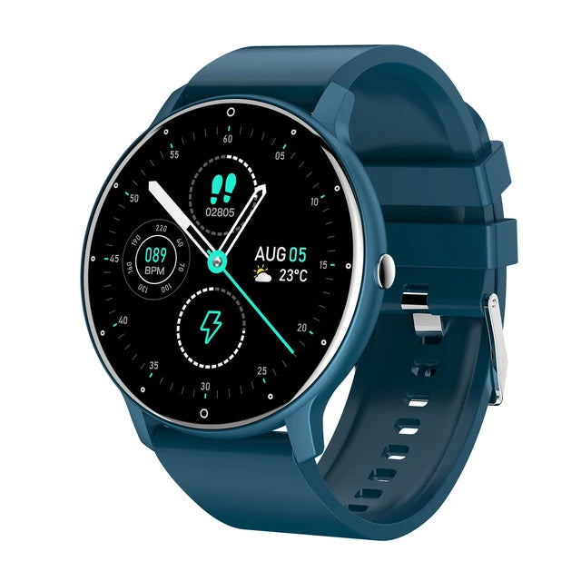ZL02 Men Smart Watch Full Touch Screen Sport Fitness Tracker IP68 Waterproof Bluetooth Call Smartwatch for Xiaomi Men Women 2025