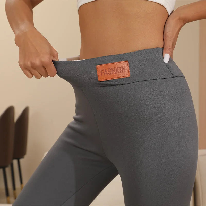 Winter Thicken Warm Leggings Women