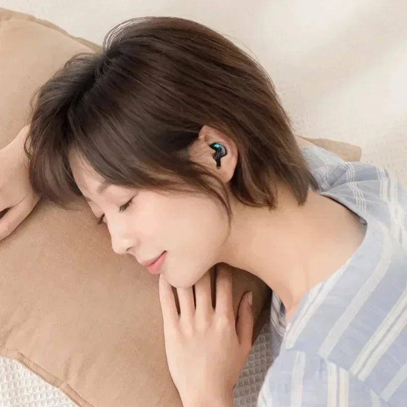 Sleeping Earbuds Wireless Mini Headphones For Work TWS Bluetooth Earphone Stereo Hidden Headsets with Mic HD Call Waterproof X55