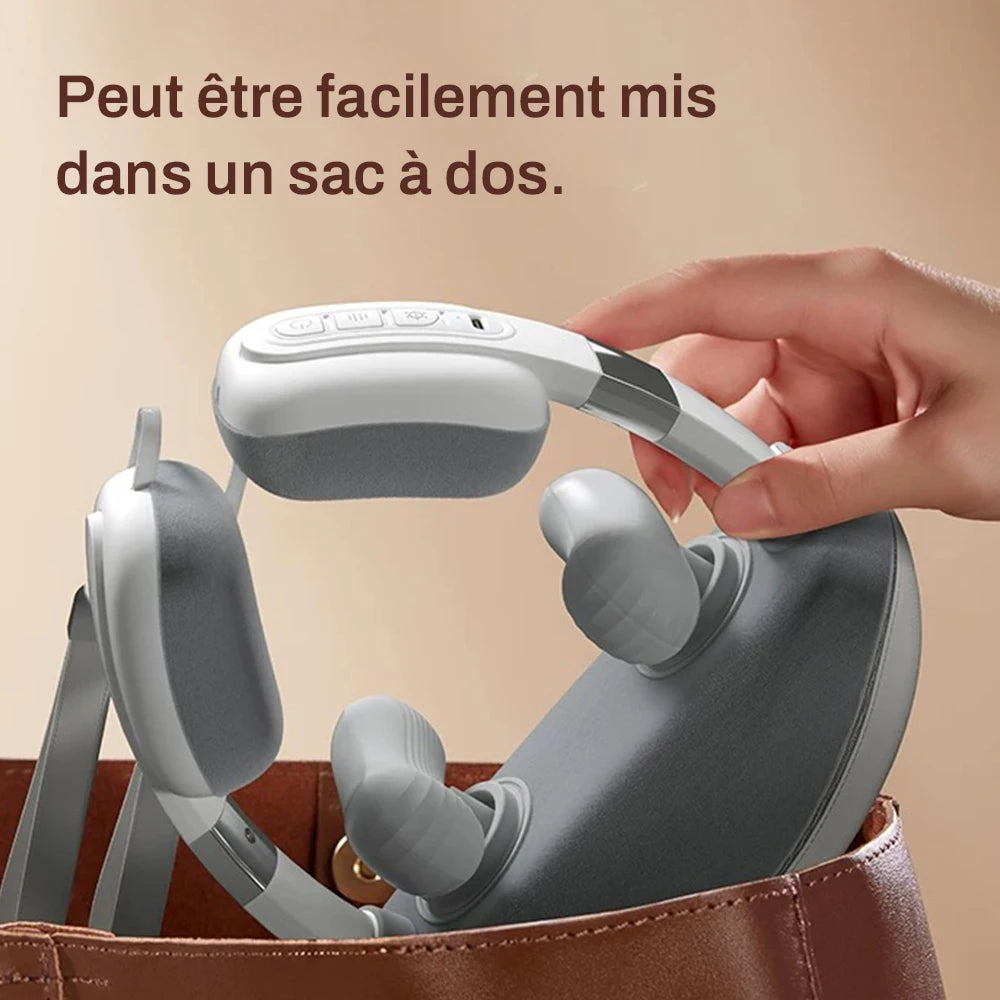 Simulated Human Finger Massage Multifunctional Massager, Multi-Level Adjustable, Fully Wrapped Shoulder and Neck Massage Shawl, Constant Temperature Heating + Three-Dimensional Kneading, Directly Targets Muscle Strain