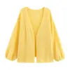 Women  New Summer Fashion Embroidered Knitted Cardigan Sweater Vintage Long Sleeve All-match Female Outerwear Tops