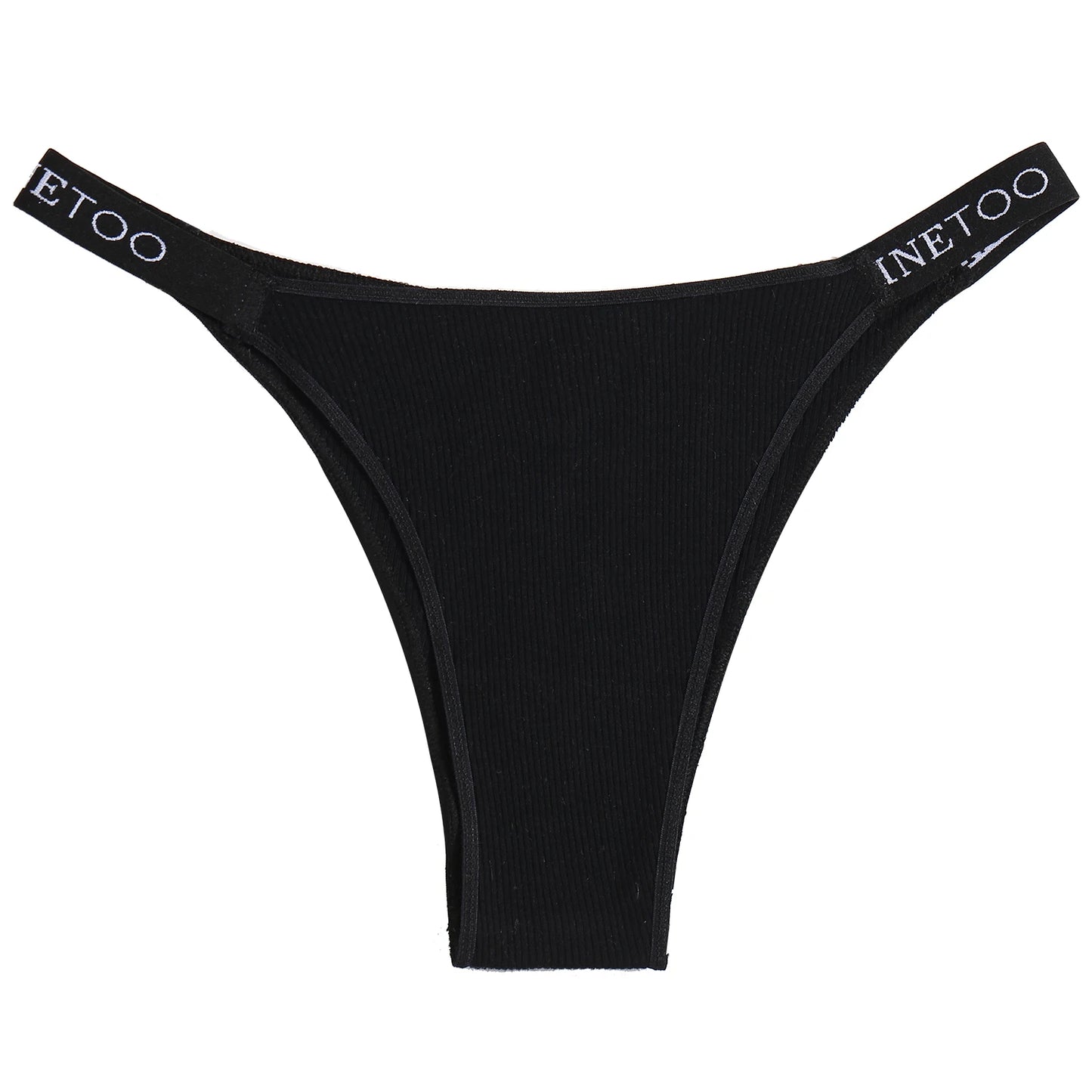 5PCS/Set Sexy Lingerie Women Cotton Panties Finetoo Letter