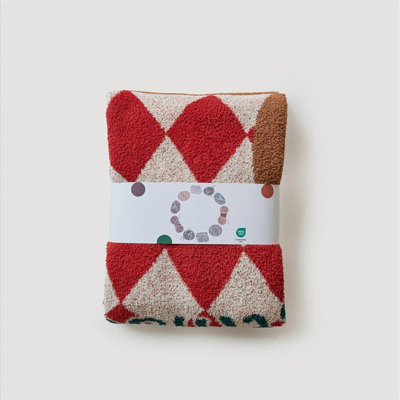 OEKO-TEX 2024 Factory New Christmas Wish Supper Soft Warm Joyous Breathable 100% Polyester Throw Blanket JBXY