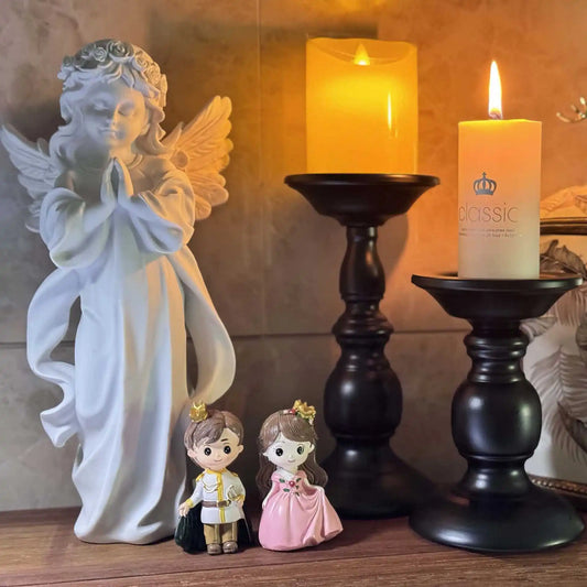 Modern Romantic European Iron Candleholders Taper Candles Gift for Home Wedding Christmas