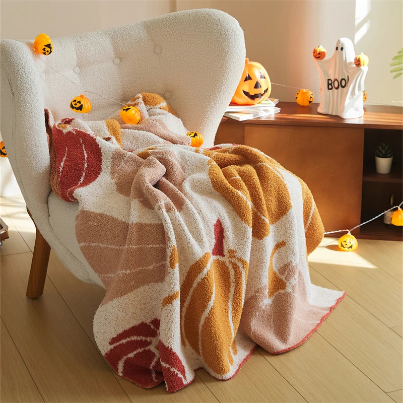 Wholesale 2024 New Eco Friendly 100% Polyester Custom Delicate Breathable Knitted Throw Blanket TJE