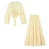 TAOP&ZA  New Women's Clothing European and American Style Fashionable All-match Bubble Grid Leisure Suit 25023