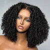 Cheap Deep Curly Wave Short Bob Wig Human Hair Hd Full Lace Front Wig Vendor Raw Indian Virgin Lace Frontal Wig for Black Women