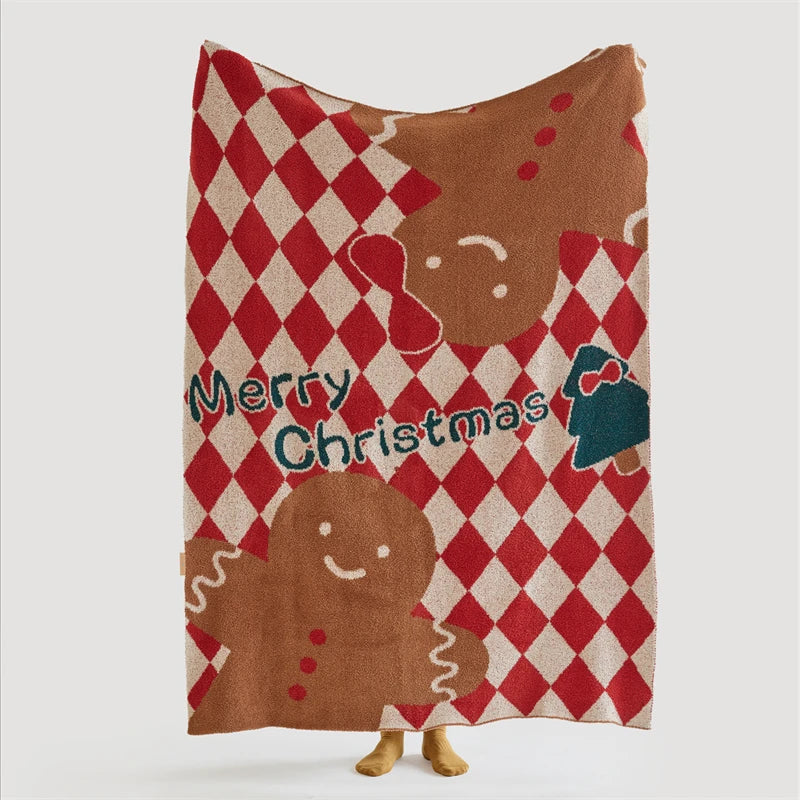 OEKO-TEX 2024 Factory New Christmas Wish Supper Soft Warm Joyous Breathable 100% Polyester Throw Blanket JBXY