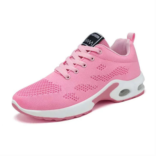 Women's Lightweight Casual Sport Running Shoes Warm Comfortable Lace-Up Closure Sneakers for Spring Soft Anti-Slippery EVA
