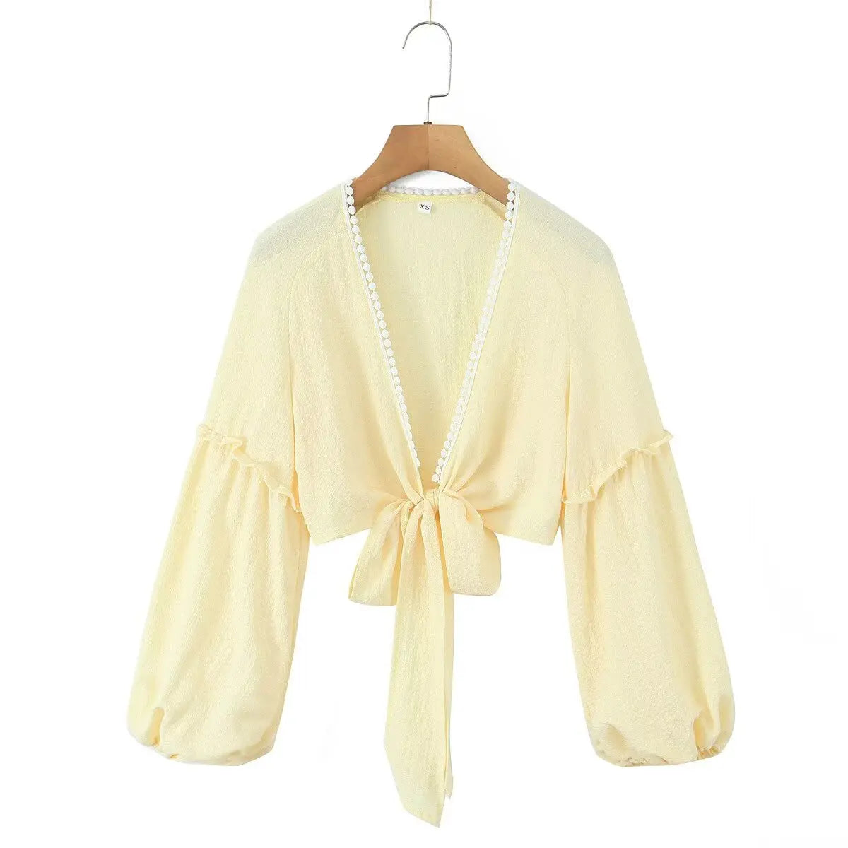 TAOP&ZA  New Women's Clothing European and American Style Fashionable All-match Bubble Grid Leisure Suit 25023