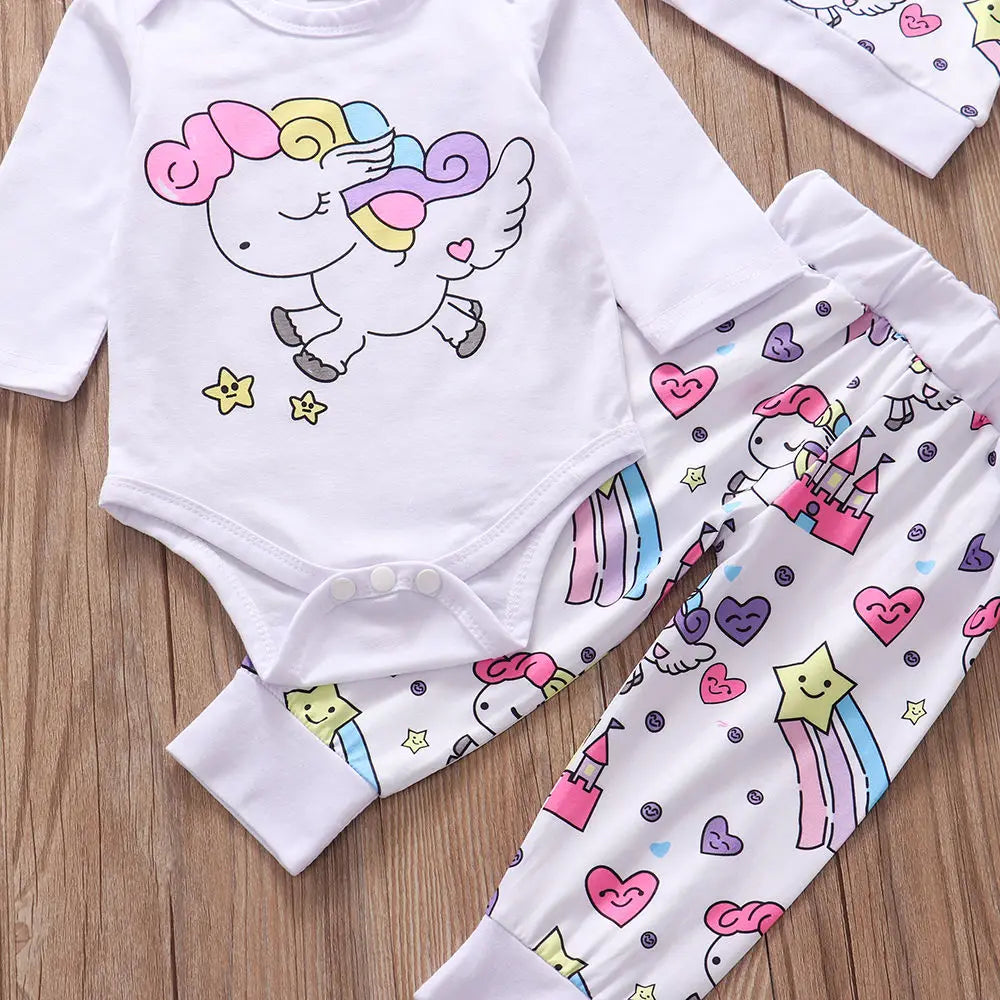 Newborn Baby Girl Clothes Sets Infant