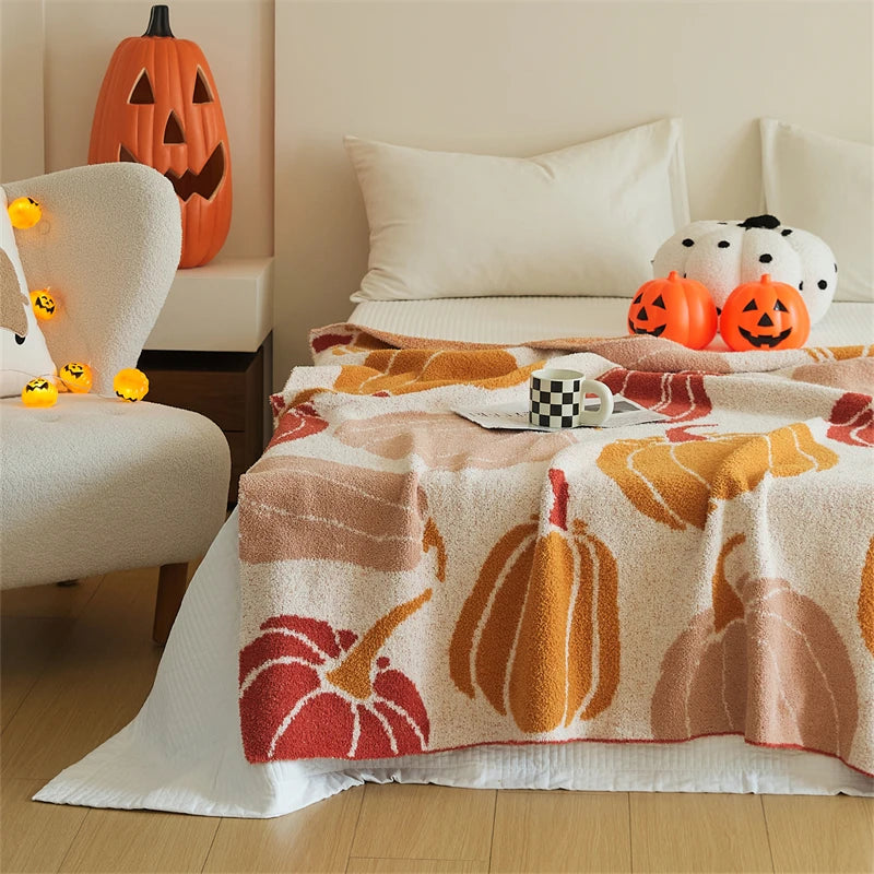 Wholesale 2024 New Eco Friendly 100% Polyester Custom Delicate Breathable Knitted Throw Blanket TJE