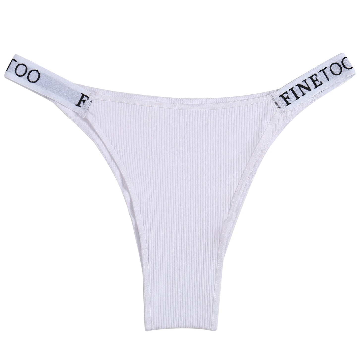 5PCS/Set Sexy Lingerie Women Cotton Panties Finetoo Letter