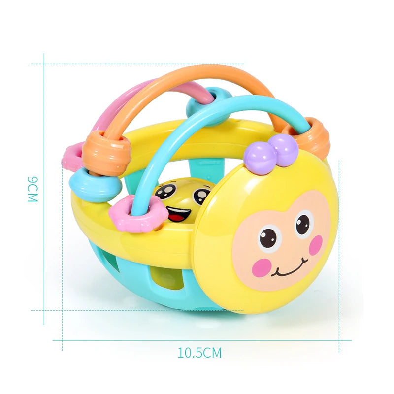 Montessori Wooden Toys Wooden Circles Bead Wire Maze Roller Coaster Toys Educational Wood Puzzles Boys Girls Kid Toy 6 Months