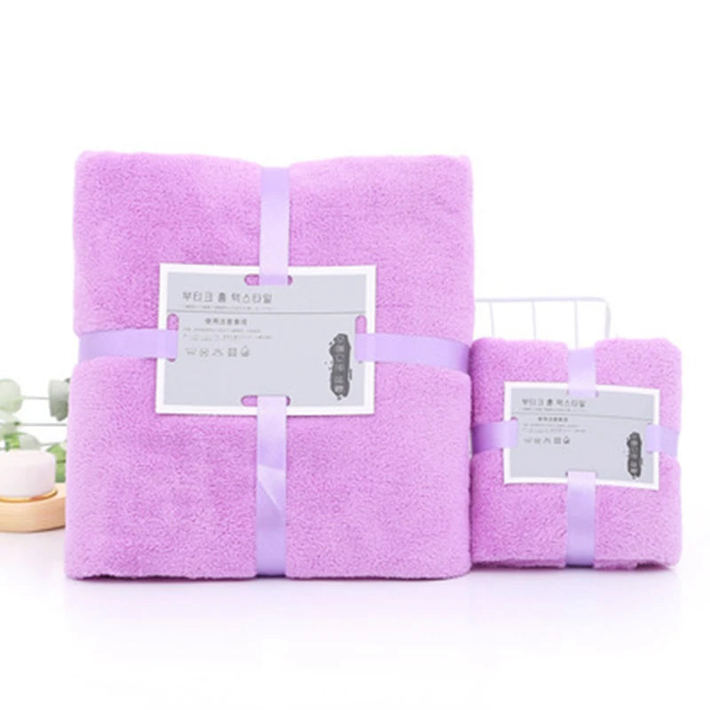 Factory Wholesale Coral Fleece Microfiber Hand Absorbent High Quality Baby Cartoon  Hotel Bath Towels Sets