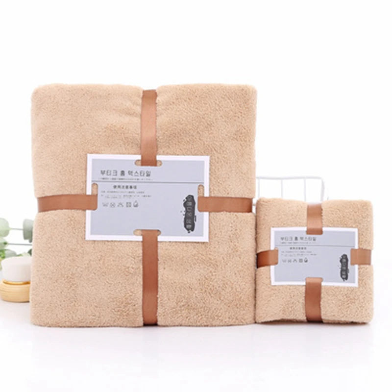 Factory Wholesale Coral Fleece Microfiber Hand Absorbent High Quality Baby Cartoon  Hotel Bath Towels Sets
