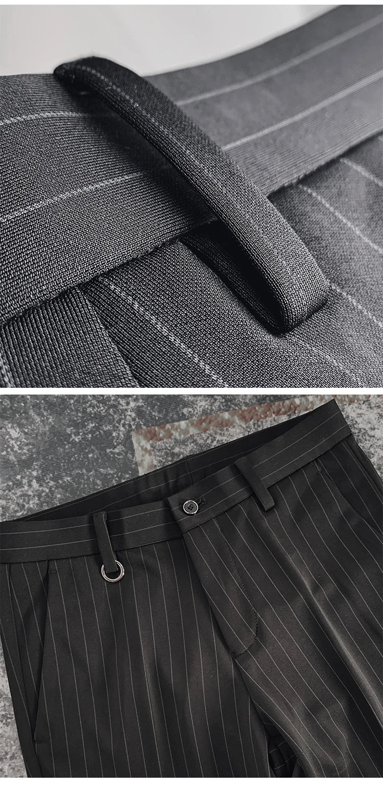 Men Suit Pants Formal Trousers