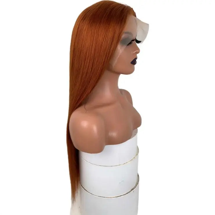 Hot Sale Wear Go Piano Colored Lace Frontal Human Hair  Wig Human Hair Ready to Wear Highlight swiss Lace Wig