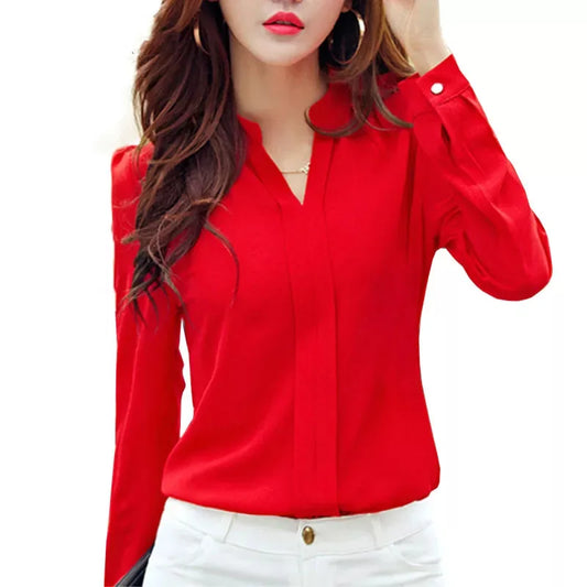 Long Sleeve Shirt Women Autumn Clothing Fashion