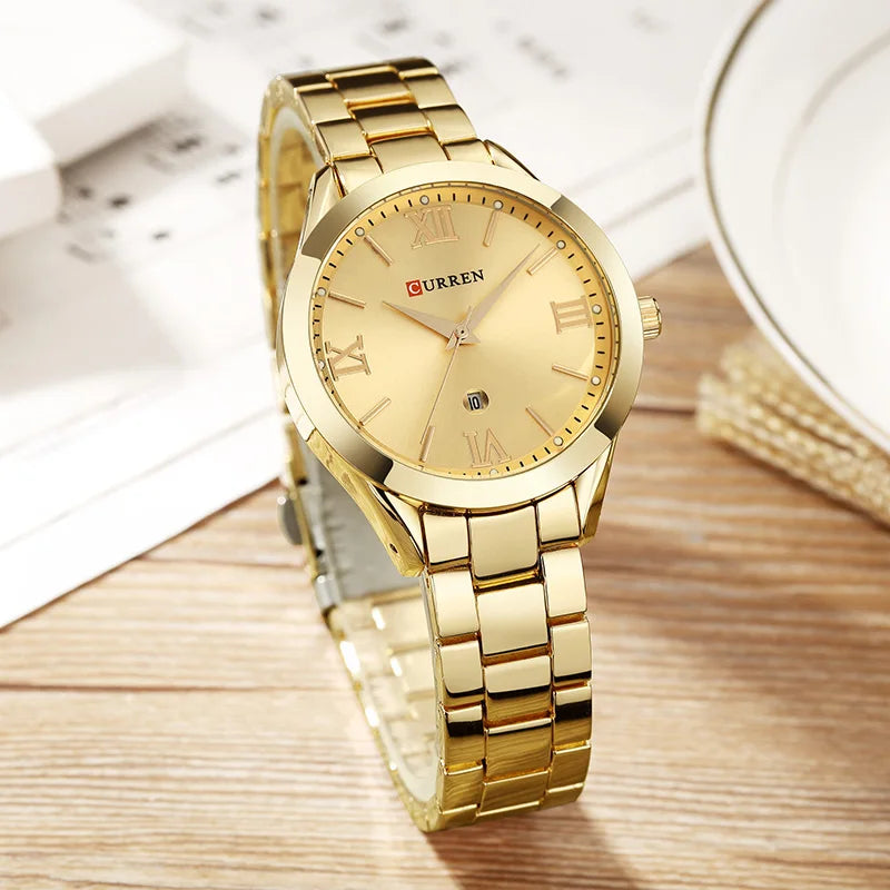 CURREN Gold Watch