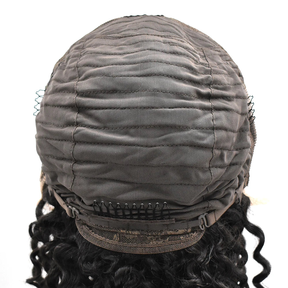 Summer hot trend bob Wig 100% Unprocessed Raw  Wig 14 Inch 13*4 Full Lace Curly Wig